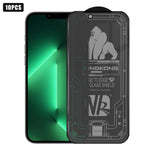 10 films en verre trempé 3D grand arc plaqué, anti-explosion, anti-rayures, plein écran, protection 360 pour iPhone 17 Pro Max, pour iPhone 17 Pro, pour iPhone 17, pour iPhone Air, pour iPhone 16 Pro Max, pour iPhone 16 Pro, pour iPhone 16       ...
