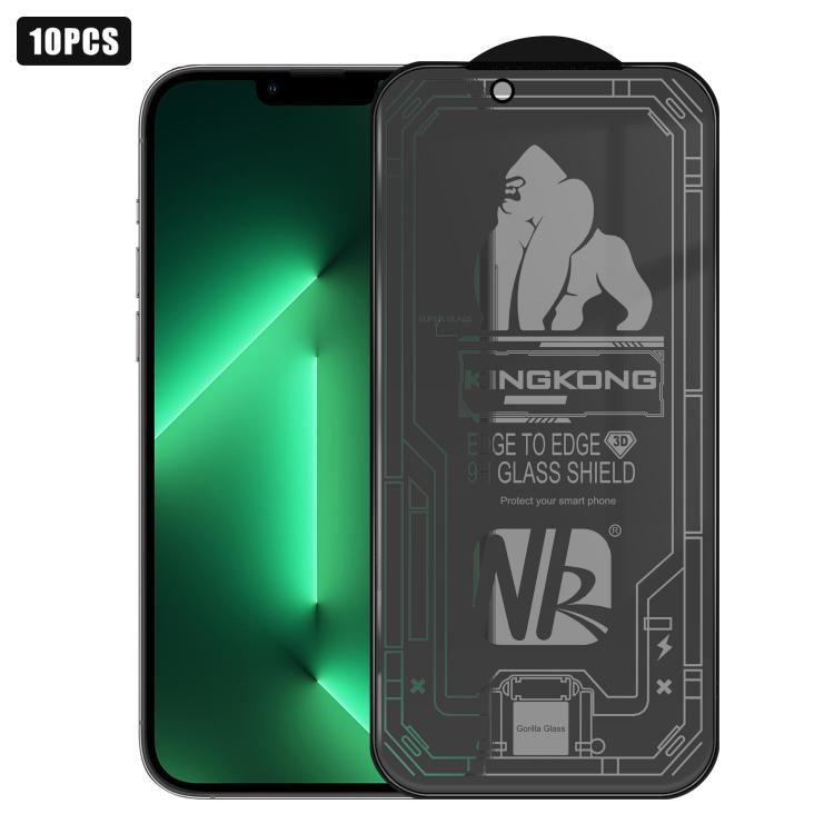 10 films en verre trempé 3D grand arc plaqué, anti-explosion, anti-rayures, plein écran, protection 360 pour iPhone 17 Pro Max, pour iPhone 17 Pro, pour iPhone 17, pour iPhone Air, pour iPhone 16 Pro Max, pour iPhone 16 Pro, pour iPhone 16       ...