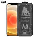 10 films en verre trempé 3D grand arc plaqué, anti-explosion, anti-rayures, plein écran, protection 360 pour iPhone 17 Pro Max, pour iPhone 17 Pro, pour iPhone 17, pour iPhone Air, pour iPhone 16 Pro Max, pour iPhone 16 Pro, pour iPhone 16       ...