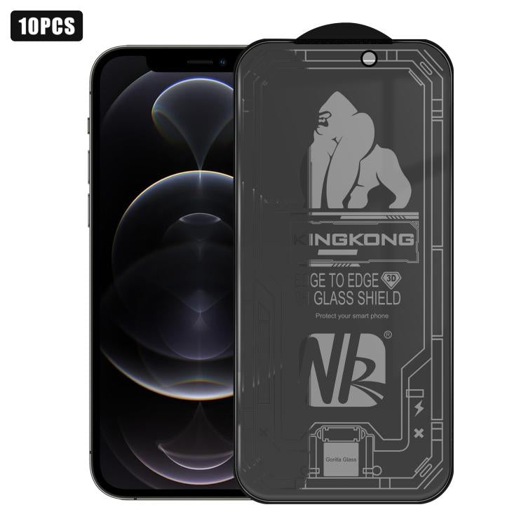 10 films en verre trempé 3D grand arc plaqué, anti-explosion, anti-rayures, plein écran, protection 360 pour iPhone 17 Pro Max, pour iPhone 17 Pro, pour iPhone 17, pour iPhone Air, pour iPhone 16 Pro Max, pour iPhone 16 Pro, pour iPhone 16       ...