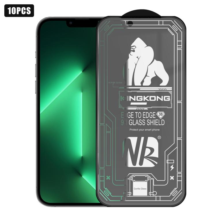 Lot de 10 films en verre trempé HD dépoli plein écran, 3D Grand Arc Bord Galvanisé Anti-Explosion Anti-Rayures, Pour iPhone 17 Pro Max, Pour iPhone 17 Pro, Pour iPhone 17, Pour iPhone Air, Pour iPhone 16 Pro Max, Pour iPhone 16 Pro, Pour iPhone 16
