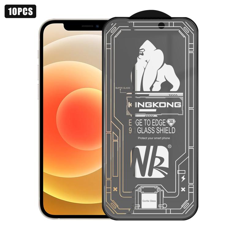 Lot de 10 films en verre trempé HD dépoli plein écran, 3D Grand Arc Bord Galvanisé Anti-Explosion Anti-Rayures, Pour iPhone 17 Pro Max, Pour iPhone 17 Pro, Pour iPhone 17, Pour iPhone Air, Pour iPhone 16 Pro Max, Pour iPhone 16 Pro, Pour iPhone 16