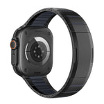 Bracelet de montre en acier inoxydable bicolore à dégagement rapide incurvé, pour Apple Watch 49 mm / 46 mm / 45 mm / 44 mm, pour Apple Watch 42 mm / 41 mm / 40 mm / 38 mm