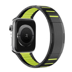 Bracelet de montre en acier inoxydable bicolore à dégagement rapide incurvé, pour Apple Watch 49 mm / 46 mm / 45 mm / 44 mm, pour Apple Watch 42 mm / 41 mm / 40 mm / 38 mm