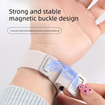 Bracelet de montre en nylon élastique à double boucle magnétique, pour Apple Watch 49mm / 46mm / 45mm / 44mm, pour Apple Watch 42mm / 41mm / 40mm / 38mm