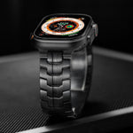 Bracelet de montre magnétique en titane Iron Man, pour Apple Watch 46mm / 49mm / 45mm / 44mm