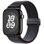 Bracelet de montre en nylon avec boucle magnétique, pour Apple Watch 46mm / 49mm / 45mm / 44mm, pour Apple Watch 42mm / 41mm / 40mm / 38mm