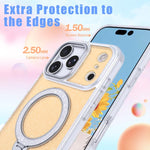 Coque de téléphone magnétique scintillante, Pour iPhone 17 Pro Max, Pour iPhone 17 Pro, Pour iPhone 17