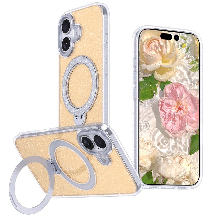 Coque de téléphone magnétique scintillante, Pour iPhone 17 Pro Max, Pour iPhone 17 Pro, Pour iPhone 17