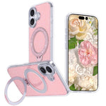 Coque de téléphone magnétique scintillante, Pour iPhone 17 Pro Max, Pour iPhone 17 Pro, Pour iPhone 17