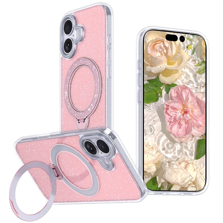 Coque de téléphone magnétique scintillante, Pour iPhone 17 Pro Max, Pour iPhone 17 Pro, Pour iPhone 17