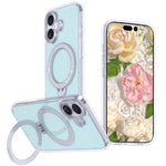 Coque de téléphone magnétique scintillante, Pour iPhone 17 Pro Max, Pour iPhone 17 Pro, Pour iPhone 17