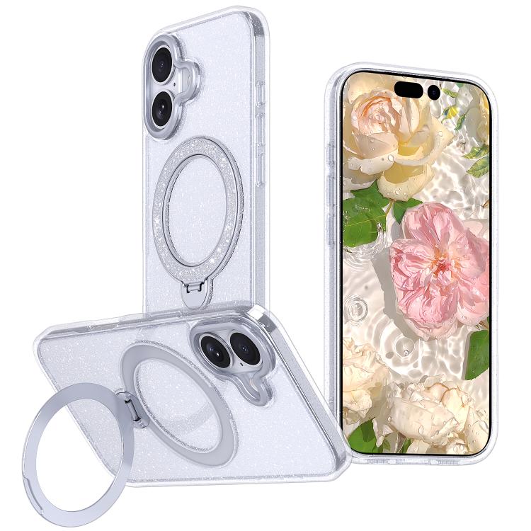 Coque de téléphone magnétique scintillante, Pour iPhone 17 Pro Max, Pour iPhone 17 Pro, Pour iPhone 17