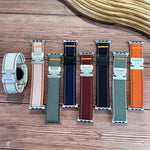 Bracelet de montre en nylon tissé avec boucle de parapluie réfléchissante, pour Apple Watch 49 mm / 46 mm / 45 mm / 44 mm, pour Apple Watch 42 mm / 41 mm / 40 mm / 38 mm