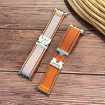 Bracelet de montre en nylon tissé avec boucle de parapluie réfléchissante, pour Apple Watch 49 mm / 46 mm / 45 mm / 44 mm, pour Apple Watch 42 mm / 41 mm / 40 mm / 38 mm
