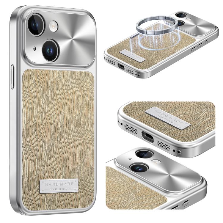 Coque de téléphone antichoc magnétique à ondulations d'eau, pour iPhone 15, pour iPhone 14, pour iPhone 14 Pro, pour iPhone 14 Pro Max, pour iPhone 13 Pro Max, pour iPhone 13 Pro, pour iPhone 13
