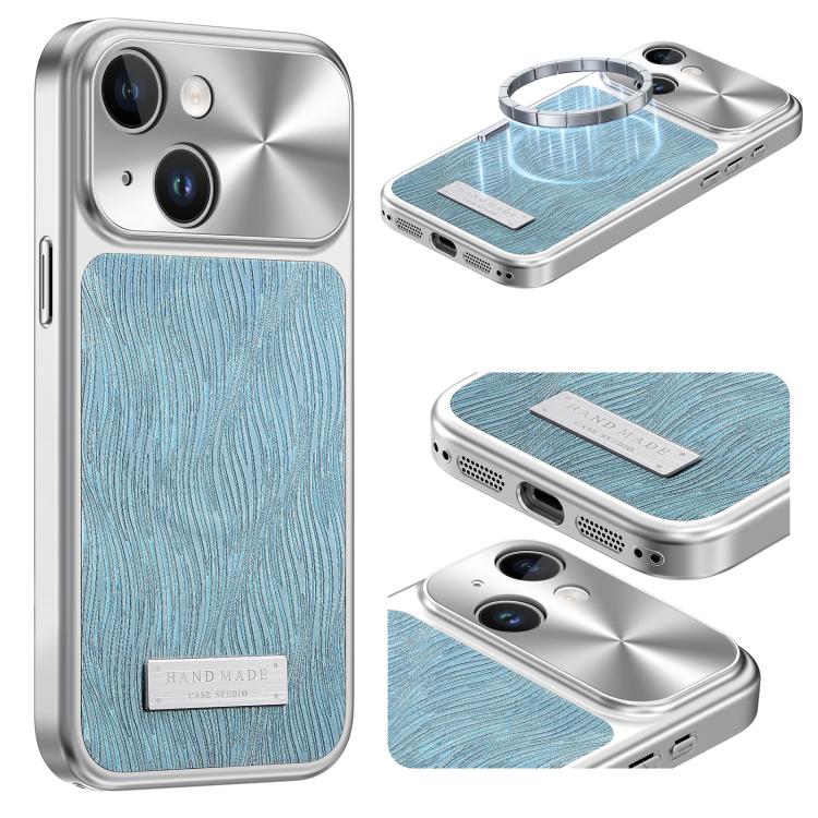 Coque de téléphone antichoc magnétique à ondulations d'eau, pour iPhone 15, pour iPhone 14, pour iPhone 14 Pro, pour iPhone 14 Pro Max, pour iPhone 13 Pro Max, pour iPhone 13 Pro, pour iPhone 13