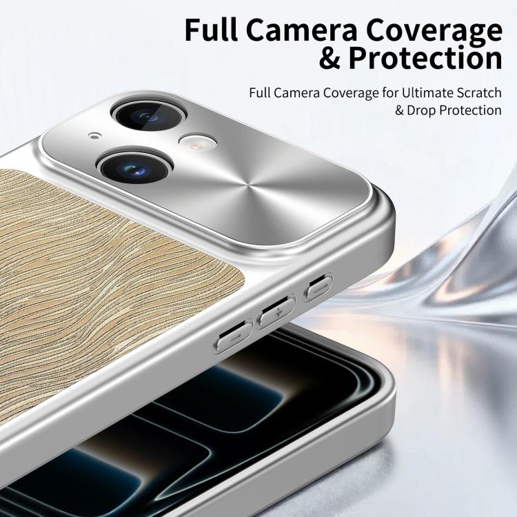Coque de téléphone antichoc magnétique à ondulations d'eau, pour iPhone 15, pour iPhone 14, pour iPhone 14 Pro, pour iPhone 14 Pro Max, pour iPhone 13 Pro Max, pour iPhone 13 Pro, pour iPhone 13