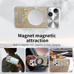 Coque de téléphone antichoc magnétique à ondulations d'eau, pour iPhone 15, pour iPhone 14, pour iPhone 14 Pro, pour iPhone 14 Pro Max, pour iPhone 13 Pro Max, pour iPhone 13 Pro, pour iPhone 13