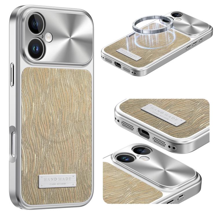 Coque de téléphone antichoc magnétique à effet d'eau fluide, Pour iPhone 17 Pro Max, Pour iPhone 17 Pro, Pour iPhone 17, Pour iPhone 16 Pro Max, Pour iPhone 16 Pro, Pour iPhone 16, Pour iPhone 15 Pro Max, Pour iPhone 15 Pro