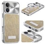 Coque de téléphone antichoc magnétique à effet d'eau fluide, Pour iPhone 17 Pro Max, Pour iPhone 17 Pro, Pour iPhone 17, Pour iPhone 16 Pro Max, Pour iPhone 16 Pro, Pour iPhone 16, Pour iPhone 15 Pro Max, Pour iPhone 15 Pro