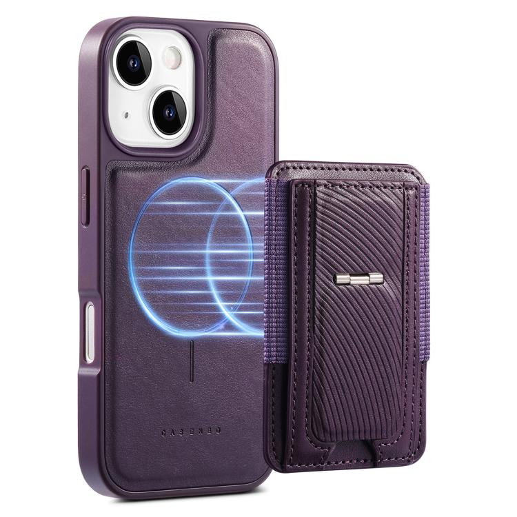 CaseNeo Étui de support pliable en cuir PU rétro avec porte-cartes élastique et dos magnétique, pour iPhone 15, pour iPhone 14 / 13, pour iPhone 14 Pro, pour iPhone 14 Pro Max, pour iPhone 13 Pro Max, pour iPhone 13 Pro