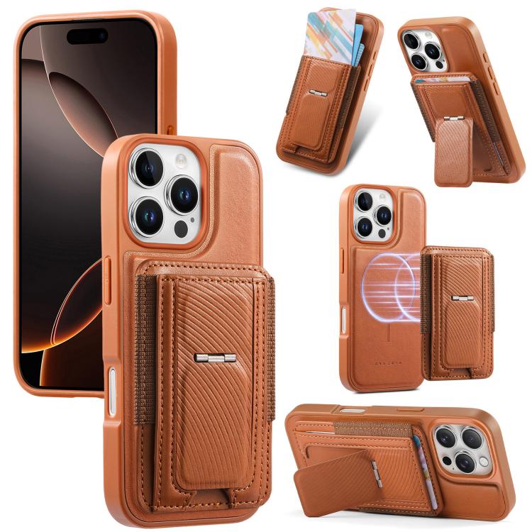 CaseNeo Étui de support pliable en cuir PU rétro avec porte-cartes élastique et dos magnétique, pour iPhone 15, pour iPhone 14 / 13, pour iPhone 14 Pro, pour iPhone 14 Pro Max, pour iPhone 13 Pro Max, pour iPhone 13 Pro