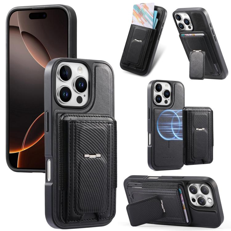 CaseNeo Étui de support pliable en cuir PU rétro avec porte-cartes élastique et dos magnétique, pour iPhone 15, pour iPhone 14 / 13, pour iPhone 14 Pro, pour iPhone 14 Pro Max, pour iPhone 13 Pro Max, pour iPhone 13 Pro