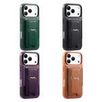 CaseNeo Étui de support pliable en cuir PU rétro avec porte-cartes élastique et dos magnétique, pour iPhone 15, pour iPhone 14 / 13, pour iPhone 14 Pro, pour iPhone 14 Pro Max, pour iPhone 13 Pro Max, pour iPhone 13 Pro