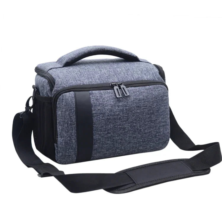 Sac bandoulière portable et étanche pour appareils photo reflex numériques, idéal pour les sports de plein air.