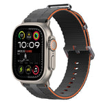 Bracelet de montre en silicone à motif ligné, pour Apple Watch 46mm / 49mm / 45mm / 44mm, pour Apple Watch 42mm / 41mm / 40mm / 38mm