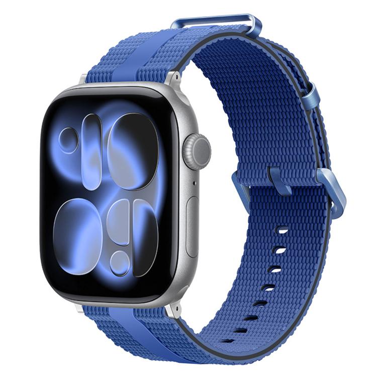 Bracelet de montre en silicone à motif ligné, pour Apple Watch 46mm / 49mm / 45mm / 44mm, pour Apple Watch 42mm / 41mm / 40mm / 38mm
