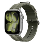 Bracelet de montre en silicone à motif ligné, pour Apple Watch 46mm / 49mm / 45mm / 44mm, pour Apple Watch 42mm / 41mm / 40mm / 38mm
