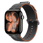 Bracelet de montre en silicone à motif ligné, pour Apple Watch 46mm / 49mm / 45mm / 44mm, pour Apple Watch 42mm / 41mm / 40mm / 38mm
