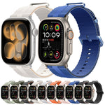 Bracelet de montre en silicone à motif ligné, pour Apple Watch 46mm / 49mm / 45mm / 44mm, pour Apple Watch 42mm / 41mm / 40mm / 38mm