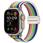 Bracelet de Montre en Nylon à Boucle Magnétique Trail Loop, Pour Apple Watch 46mm / 49mm / 45mm / 44mm, Pour Apple Watch 42mm / 41mm / 40mm / 38mm