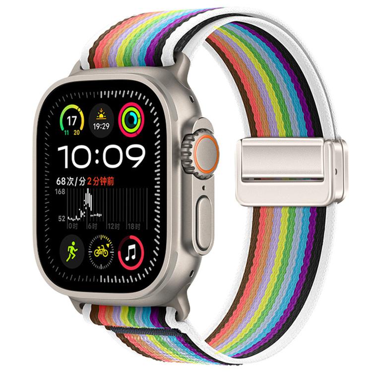 Bracelet de Montre en Nylon à Boucle Magnétique Trail Loop, Pour Apple Watch 46mm / 49mm / 45mm / 44mm, Pour Apple Watch 42mm / 41mm / 40mm / 38mm