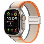 Bracelet de Montre en Nylon à Boucle Magnétique Trail Loop, Pour Apple Watch 46mm / 49mm / 45mm / 44mm, Pour Apple Watch 42mm / 41mm / 40mm / 38mm