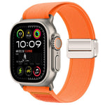 Bracelet de Montre en Nylon à Boucle Magnétique Trail Loop, Pour Apple Watch 46mm / 49mm / 45mm / 44mm, Pour Apple Watch 42mm / 41mm / 40mm / 38mm