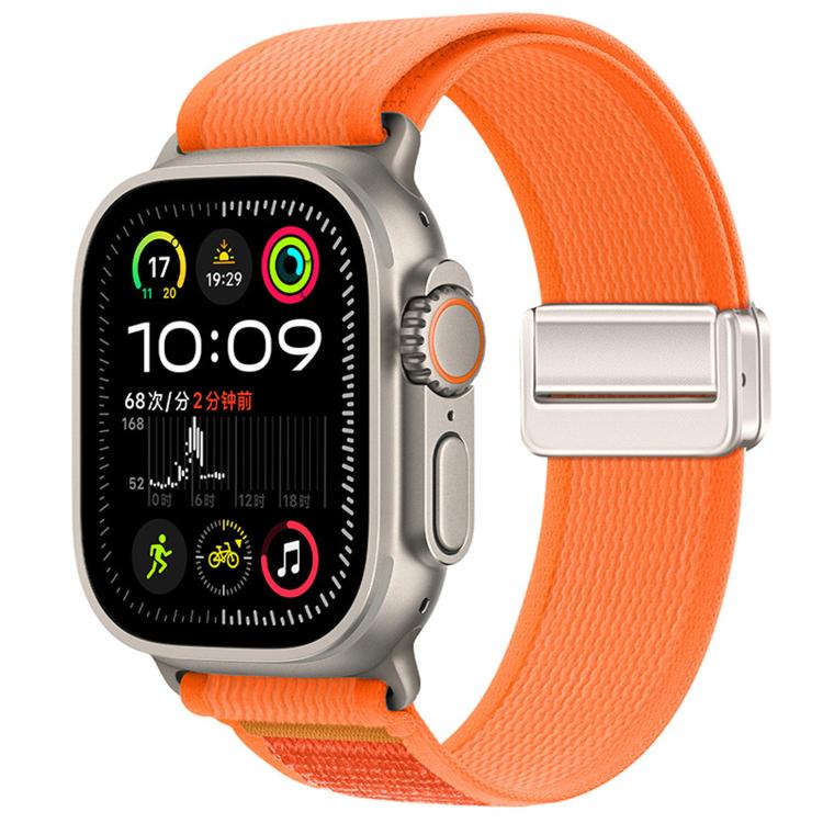 Bracelet de Montre en Nylon à Boucle Magnétique Trail Loop, Pour Apple Watch 46mm / 49mm / 45mm / 44mm, Pour Apple Watch 42mm / 41mm / 40mm / 38mm