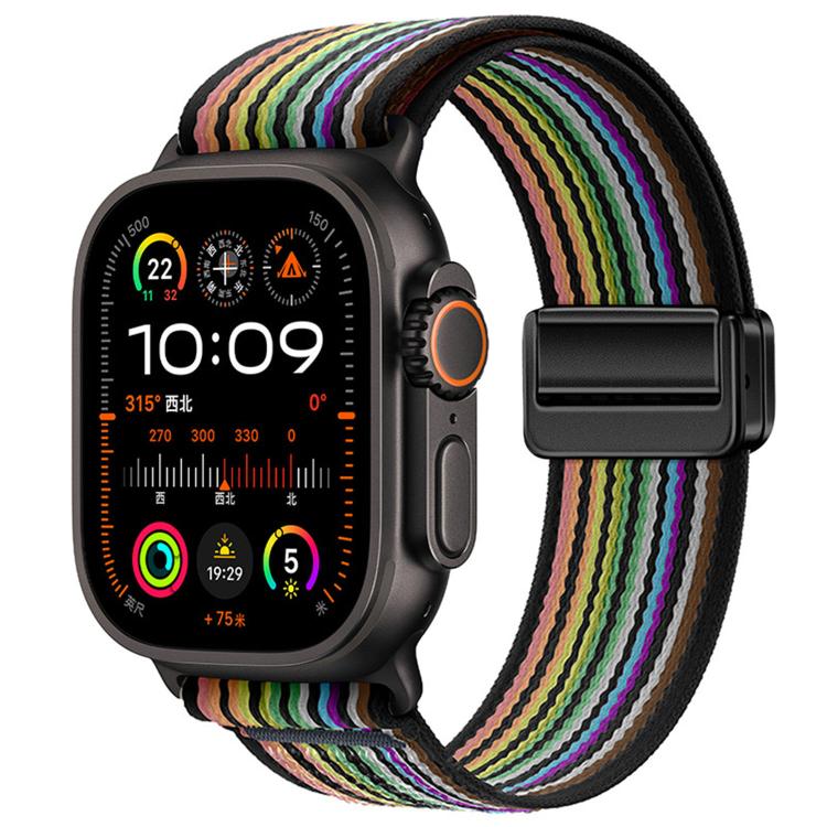 Bracelet de Montre en Nylon à Boucle Magnétique Trail Loop, Pour Apple Watch 46mm / 49mm / 45mm / 44mm, Pour Apple Watch 42mm / 41mm / 40mm / 38mm