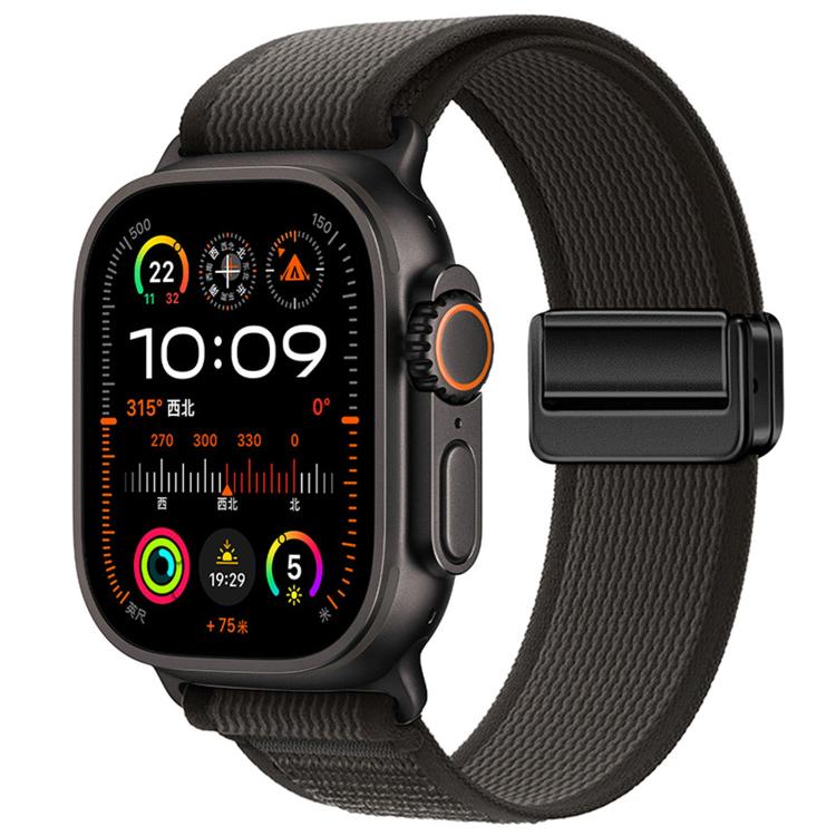 Bracelet de Montre en Nylon à Boucle Magnétique Trail Loop, Pour Apple Watch 46mm / 49mm / 45mm / 44mm, Pour Apple Watch 42mm / 41mm / 40mm / 38mm