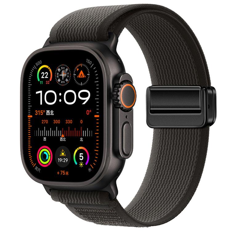 Bracelet de Montre en Nylon à Boucle Magnétique Trail Loop, Pour Apple Watch 46mm / 49mm / 45mm / 44mm, Pour Apple Watch 42mm / 41mm / 40mm / 38mm