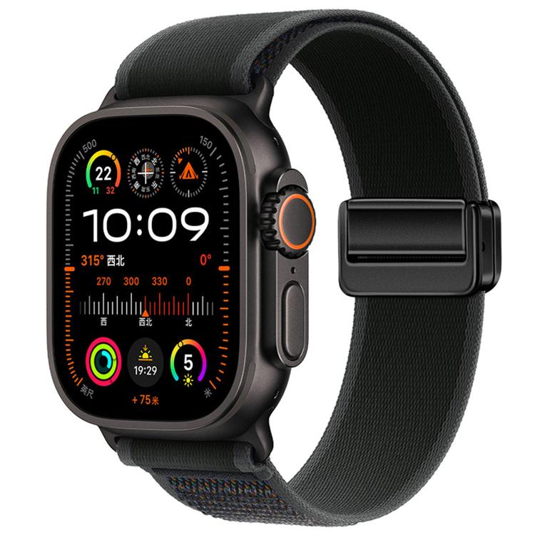 Bracelet de Montre en Nylon à Boucle Magnétique Trail Loop, Pour Apple Watch 46mm / 49mm / 45mm / 44mm, Pour Apple Watch 42mm / 41mm / 40mm / 38mm