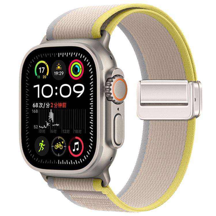 Bracelet de Montre en Nylon à Boucle Magnétique Trail Loop, Pour Apple Watch 46mm / 49mm / 45mm / 44mm, Pour Apple Watch 42mm / 41mm / 40mm / 38mm