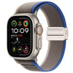 Bracelet de Montre en Nylon à Boucle Magnétique Trail Loop, Pour Apple Watch 46mm / 49mm / 45mm / 44mm, Pour Apple Watch 42mm / 41mm / 40mm / 38mm