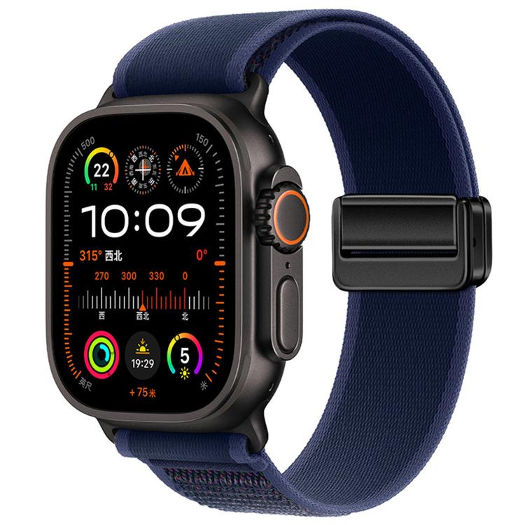 Bracelet de Montre en Nylon à Boucle Magnétique Trail Loop, Pour Apple Watch 46mm / 49mm / 45mm / 44mm, Pour Apple Watch 42mm / 41mm / 40mm / 38mm