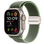 Bracelet de Montre en Nylon à Boucle Magnétique Trail Loop, Pour Apple Watch 46mm / 49mm / 45mm / 44mm, Pour Apple Watch 42mm / 41mm / 40mm / 38mm
