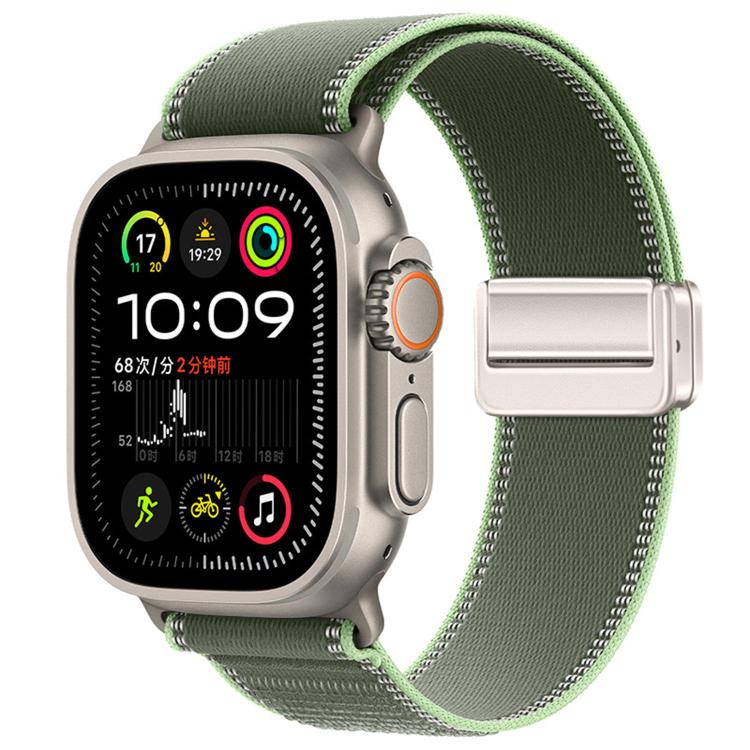 Bracelet de Montre en Nylon à Boucle Magnétique Trail Loop, Pour Apple Watch 46mm / 49mm / 45mm / 44mm, Pour Apple Watch 42mm / 41mm / 40mm / 38mm