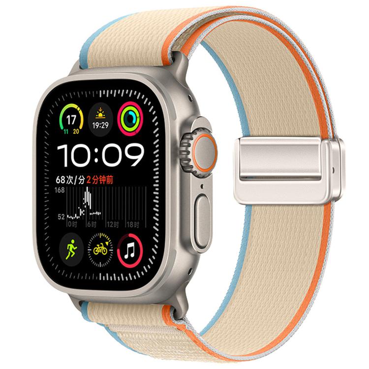 Bracelet de Montre en Nylon à Boucle Magnétique Trail Loop, Pour Apple Watch 46mm / 49mm / 45mm / 44mm, Pour Apple Watch 42mm / 41mm / 40mm / 38mm